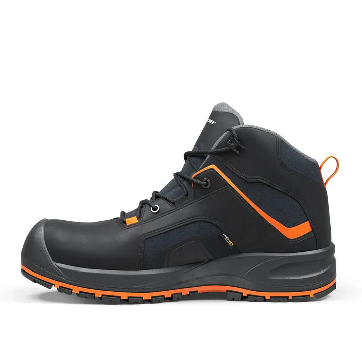 solid gear falcon 2 mid SG73004 Black Dark Orange 2 Square #colour_black-dark-orange