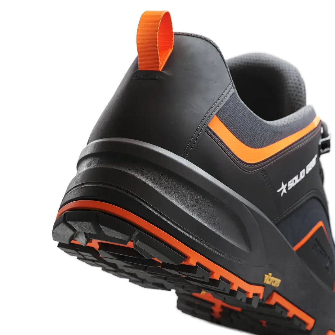 solid gear griffin 2 low SG73003 Black Dark Orange Detail4 Square #colour_black-dark-orange