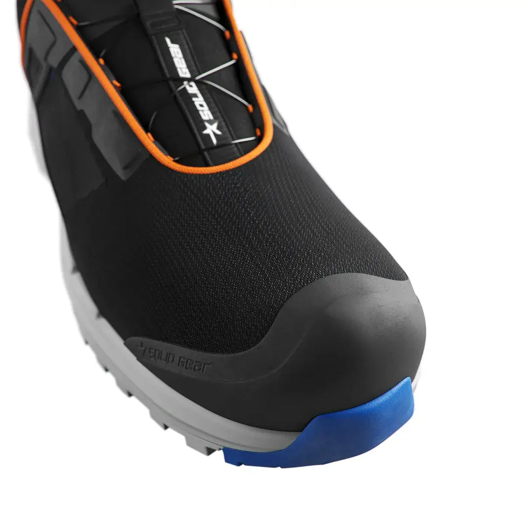 solid gear haze 2 air low SG80127 Black Dark Orange Detail2 Square #colour_black-dark-orange