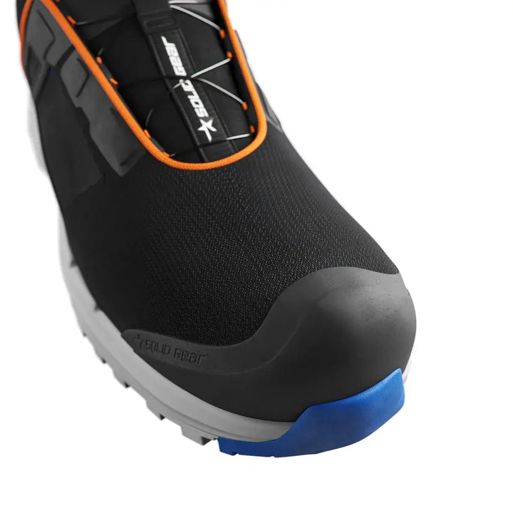 solid gear haze 2 air low SG80127 Black Dark Orange Detail2 Square #colour_black-dark-orange