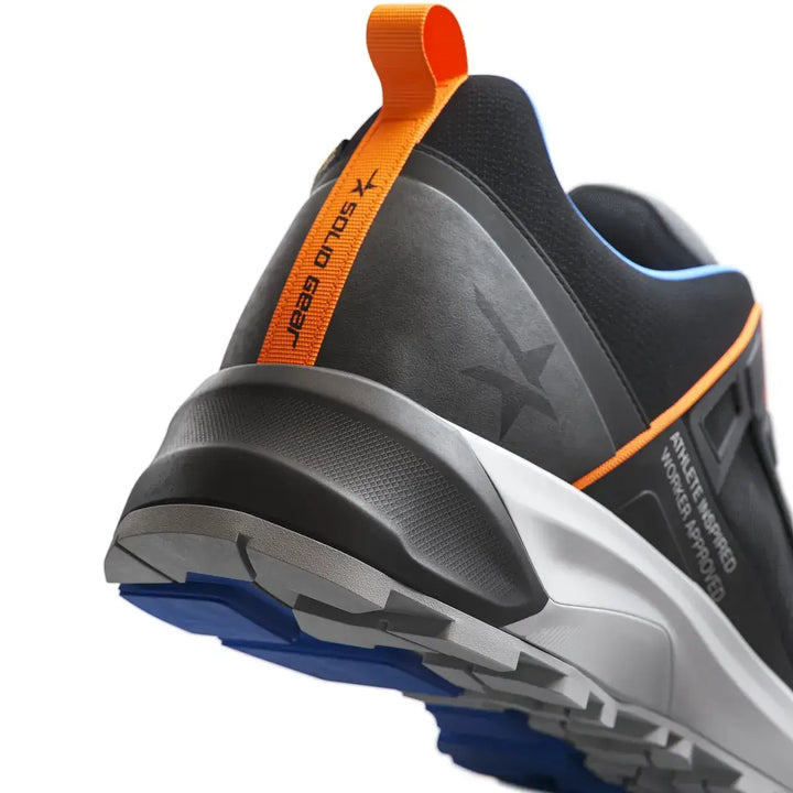 solid gear haze 2 air low SG80127 Black Dark Orange Detail4 Square #colour_black-dark-orange