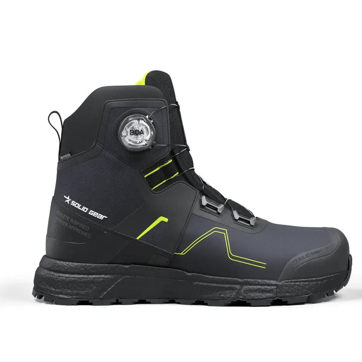 solid gear revolution 2 gtx mid SG76016 Black Dark Green 1 Square #colour_black-dark-green