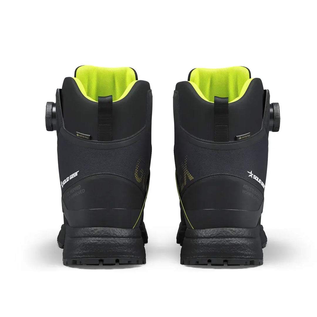 solid gear revolution 2 gtx mid SG76016 Black Dark Green 4 Square #colour_black-dark-green