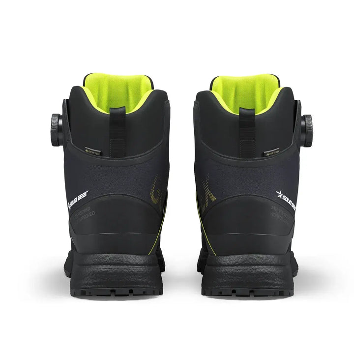 solid gear revolution 2 gtx mid SG76016 Black Dark Green 4 Square #colour_black-dark-green