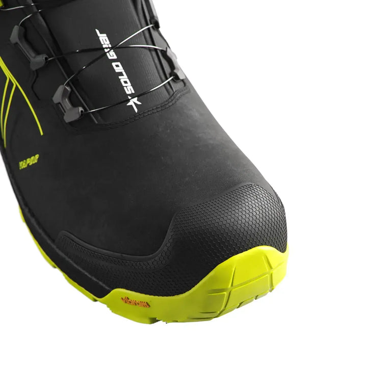 solid gear vapor 3 gtx mid SG80019 Black Light Green Detail2 Square #colour_black-light-green