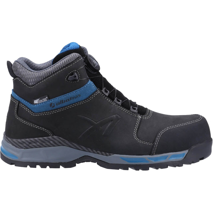 Albatros Tofane CTX Mid S3 Safety Boots Black 5#colour_black