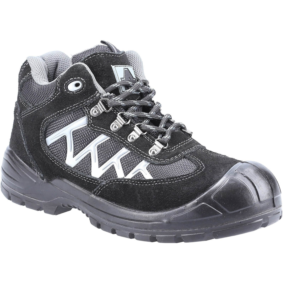 Amblers 255 Safety Boots Black 1#colour_black