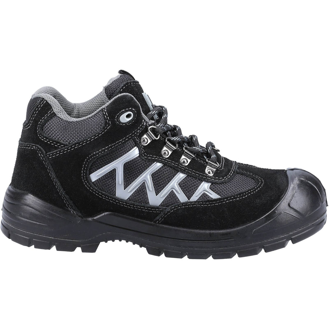 Amblers 255 Safety Boots Black 4#colour_black