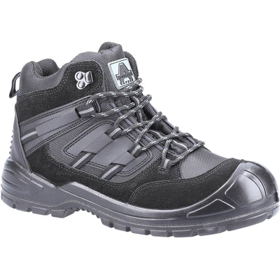 Amblers 257 Safety Boots Black 1#colour_black