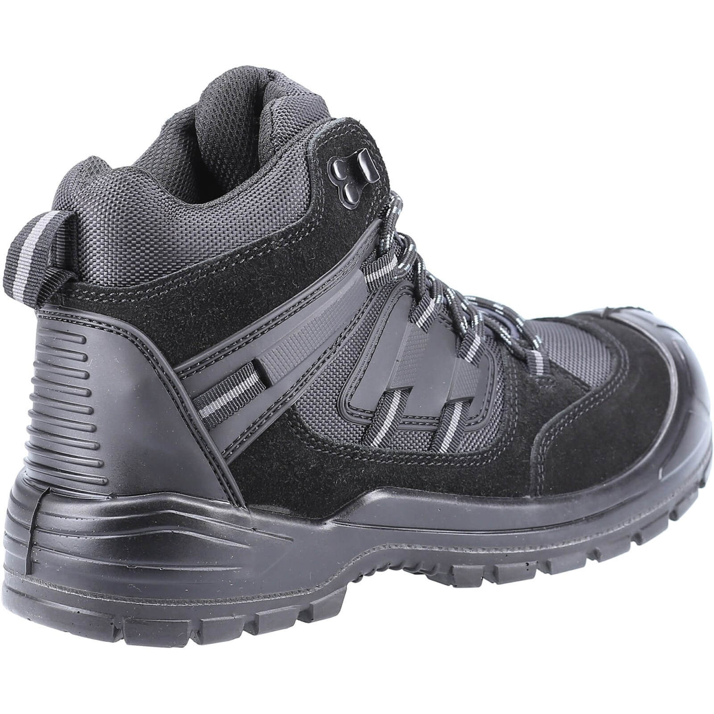 Amblers 257 Safety Boots Black 2#colour_black