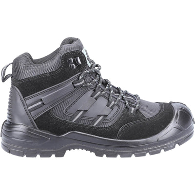Amblers 257 Safety Boots Black 4#colour_black