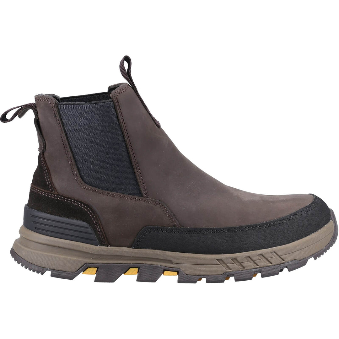 Amblers 263 Grit Dealer Safety Boots Brown 4#colour_brown