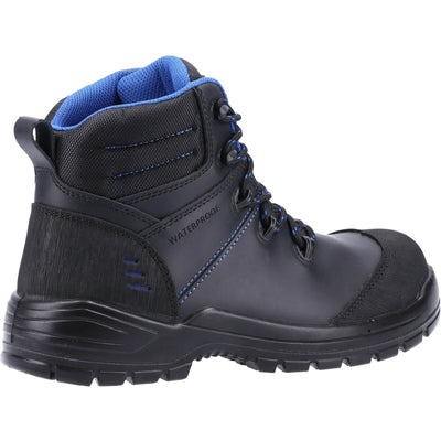 Amblers 308C Metal Free Safety Boots Black 2#colour_black