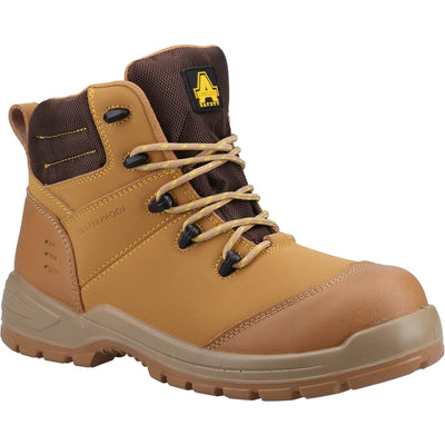 Amblers 308C Metal Free Safety Boots Honey 1#colour_honey