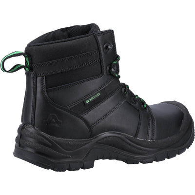 Amblers 502 Oak Metal-Free Safety Boots Black 2#colour_black
