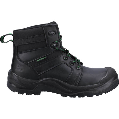 Amblers 502 Oak Metal-Free Safety Boots Black 4#colour_black