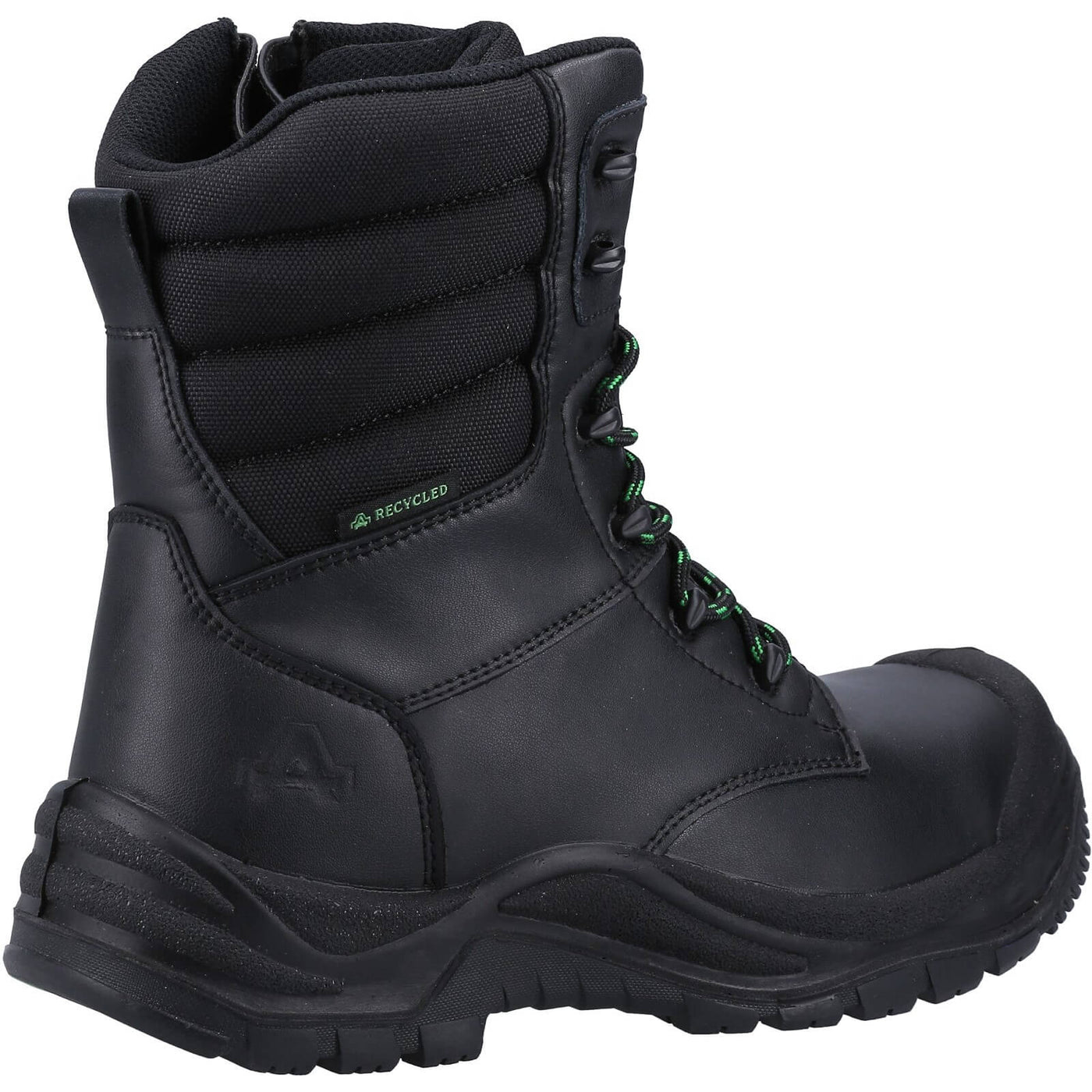 Amblers 503 Elder Safety Boots Black 2#colour_black