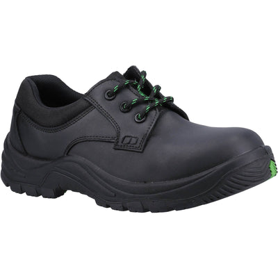 Amblers 504 Metal-Free Safety Shoes Black 1#colour_black