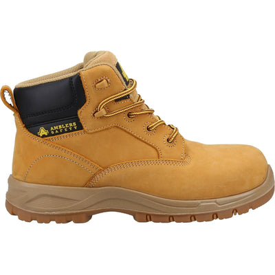Amblers 605C KIRA Womens Metal-Free Safety Boots Honey 4#colour_honey
