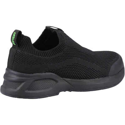 Amblers 609 Womens Safety Trainers Black 2#colour_black