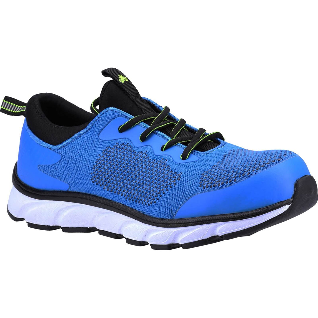 Amblers 718 Safety Trainers Blue 1#colour_blue