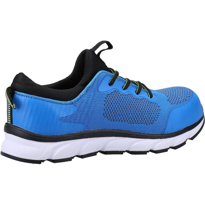 Amblers 718 Safety Trainers Blue 2#colour_blue