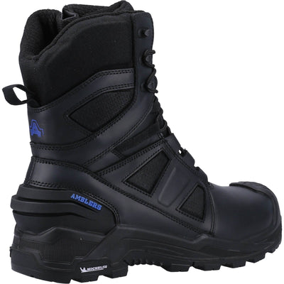 Amblers 981C Metal-Free Waterproof Safety Boots Black 2#colour_black