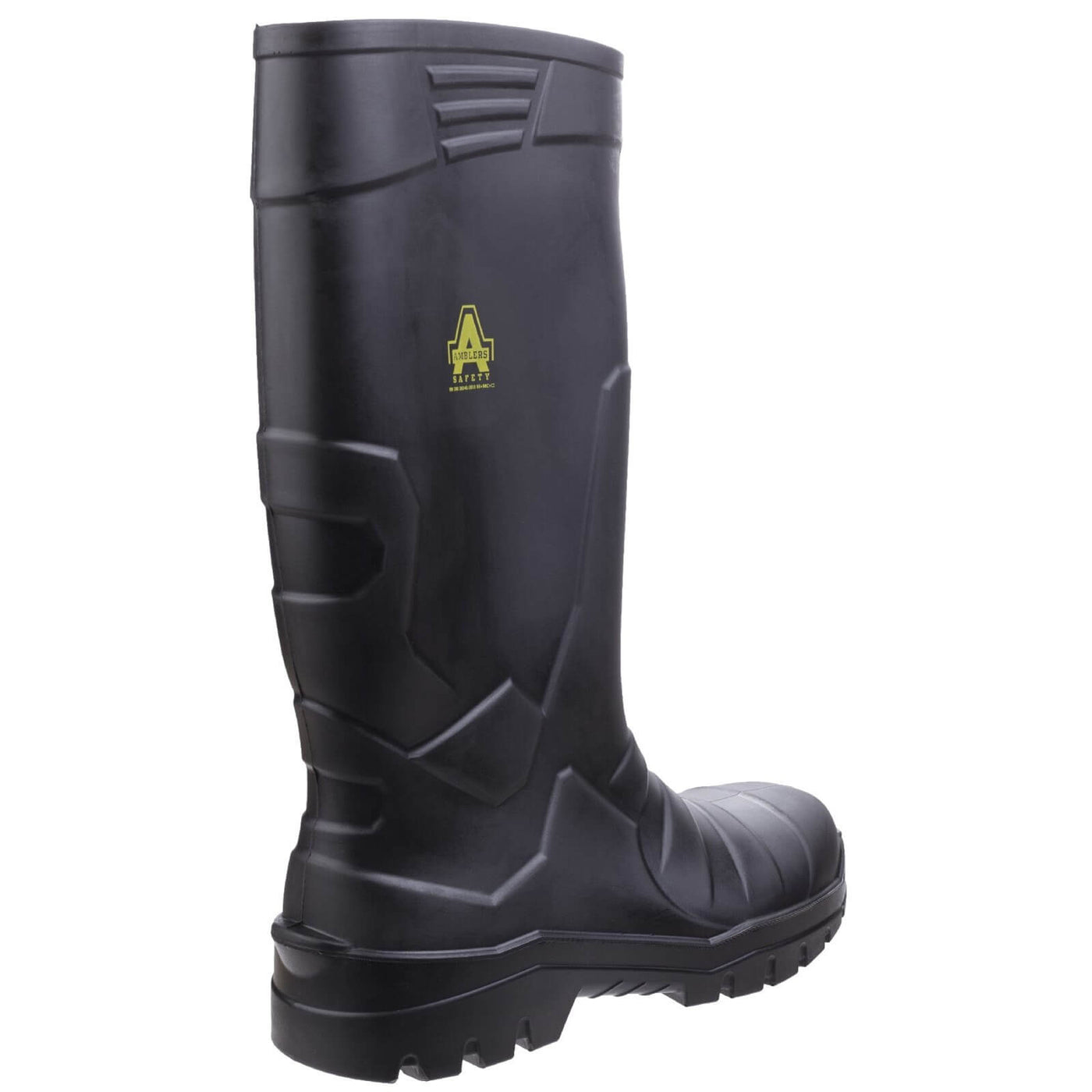Amblers AS1006 Full Safety Wellington Boots Black 2#colour_black