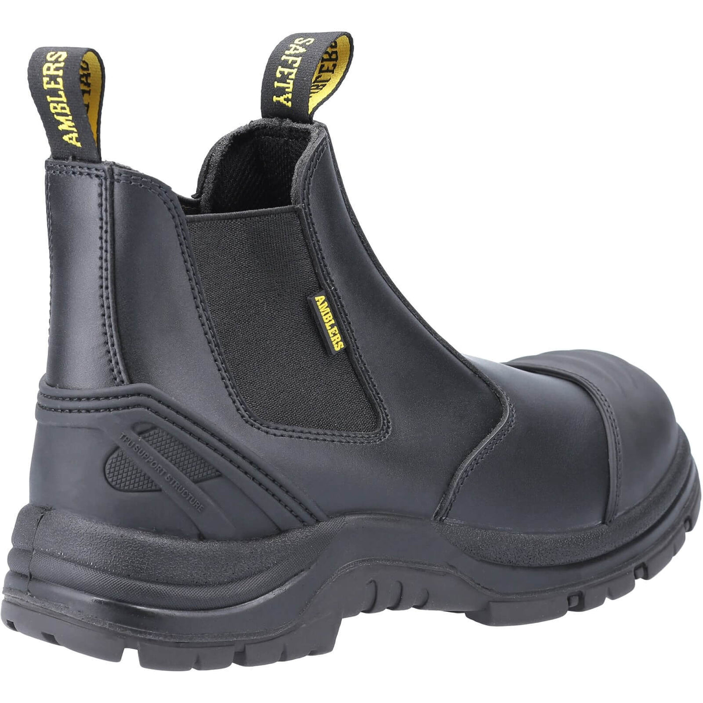 Amblers AS306C Safety Dealer Boots Black 2#colour_black