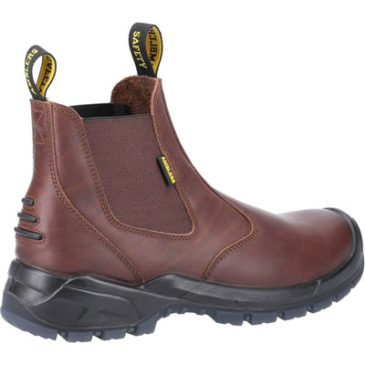 Amblers AS307C Safety Dealer Boots Brown 2#colour_brown