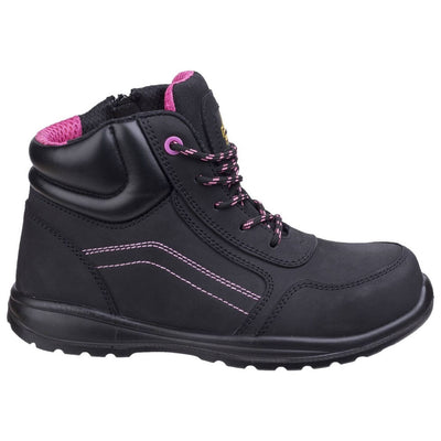 Amblers AS601 Lydia Composite Side-Zip Safety Boots -Black-4