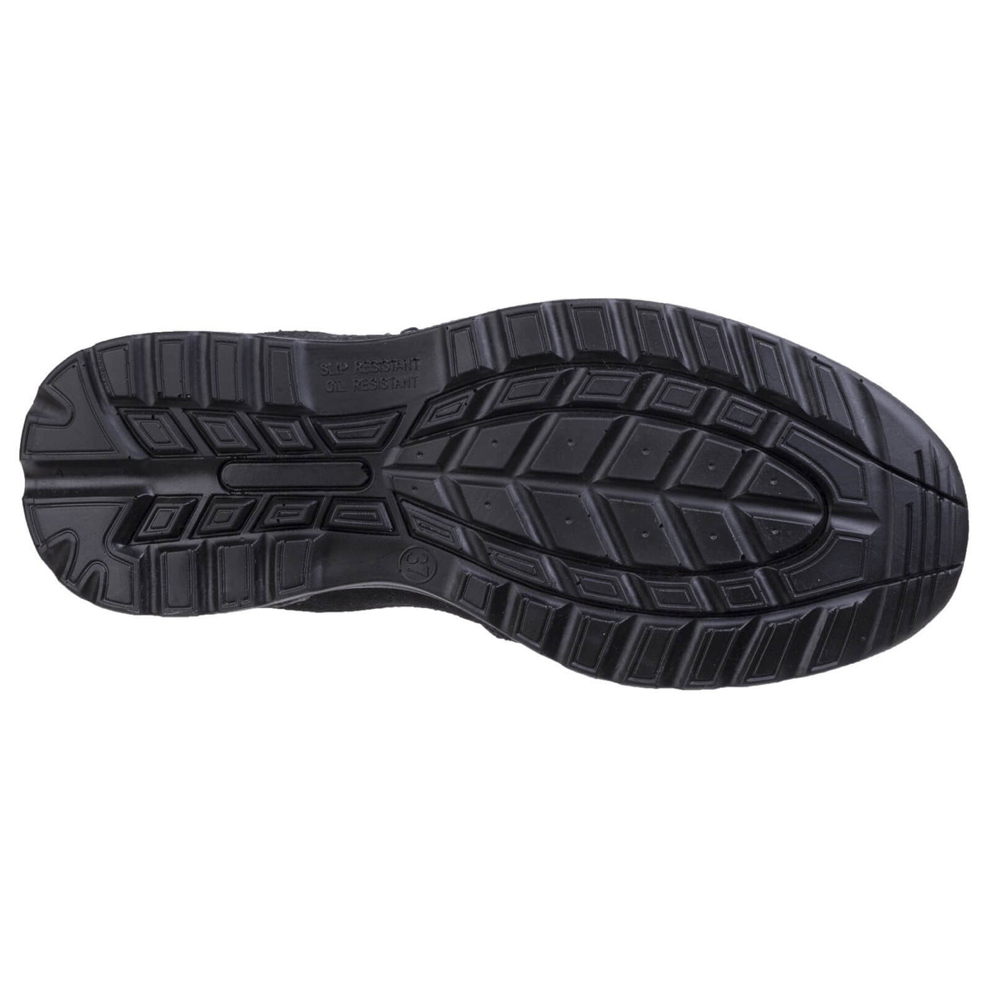 Amblers AS603C Metal Free Ladies Slip on Safety Shoes Black 3#colour_black