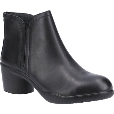 Amblers AS608 Tina Ladies Safety Ankle Boots Black 1#colour_black