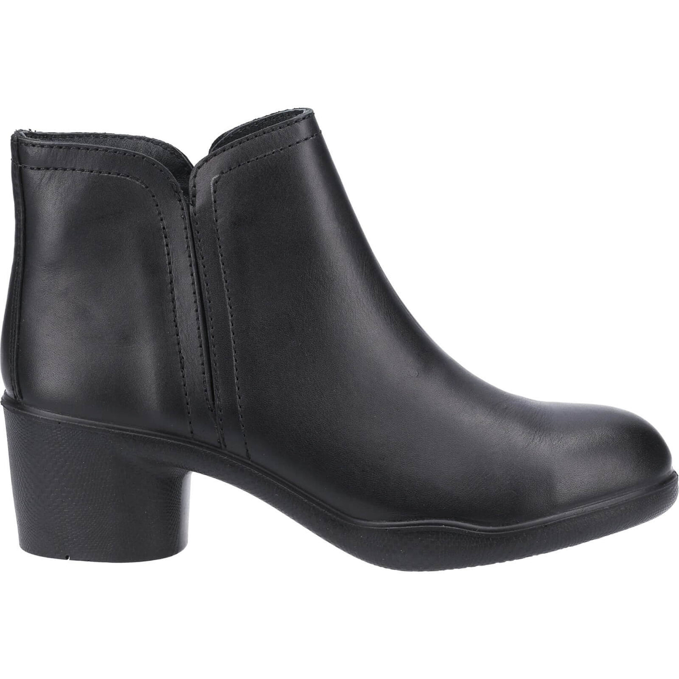 Amblers AS608 Tina Ladies Safety Ankle Boots Black 4#colour_black