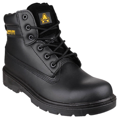 Amblers FS12C Metal Free Safety Boots Black 1#colour_black