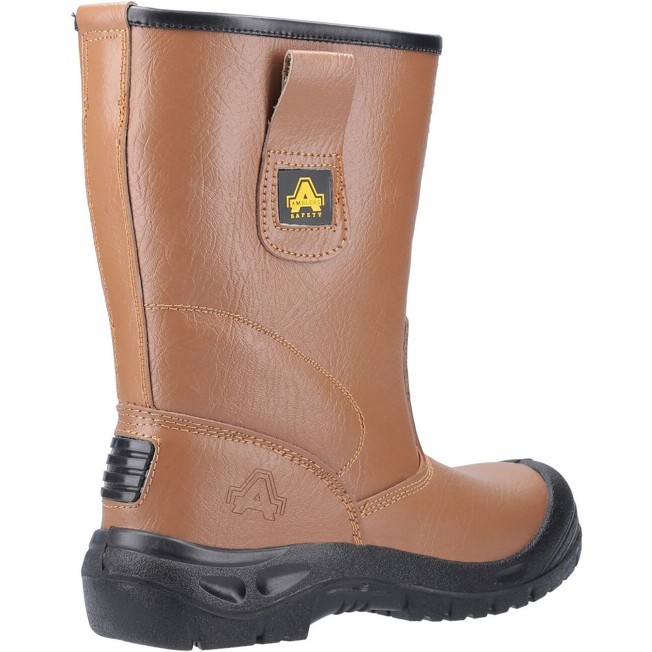 Amblers FS142 Safety Rigger Boots-Tan-2