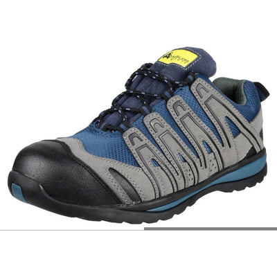 Amblers FS34C Metal-Free Safety Trainers-Blue-7