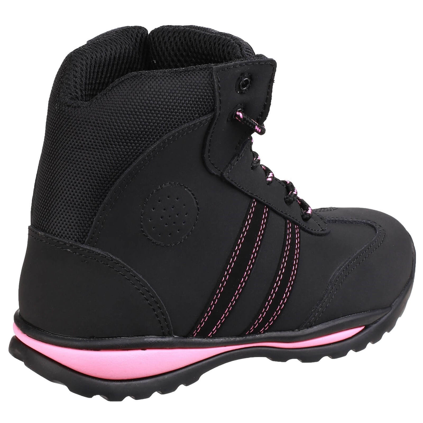 Amblers FS48 Lace-Up Safety Boots Black 2#colour_black