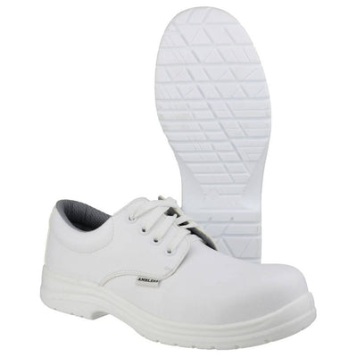 Amblers FS511 Metal-Free Safety Shoes-White-3