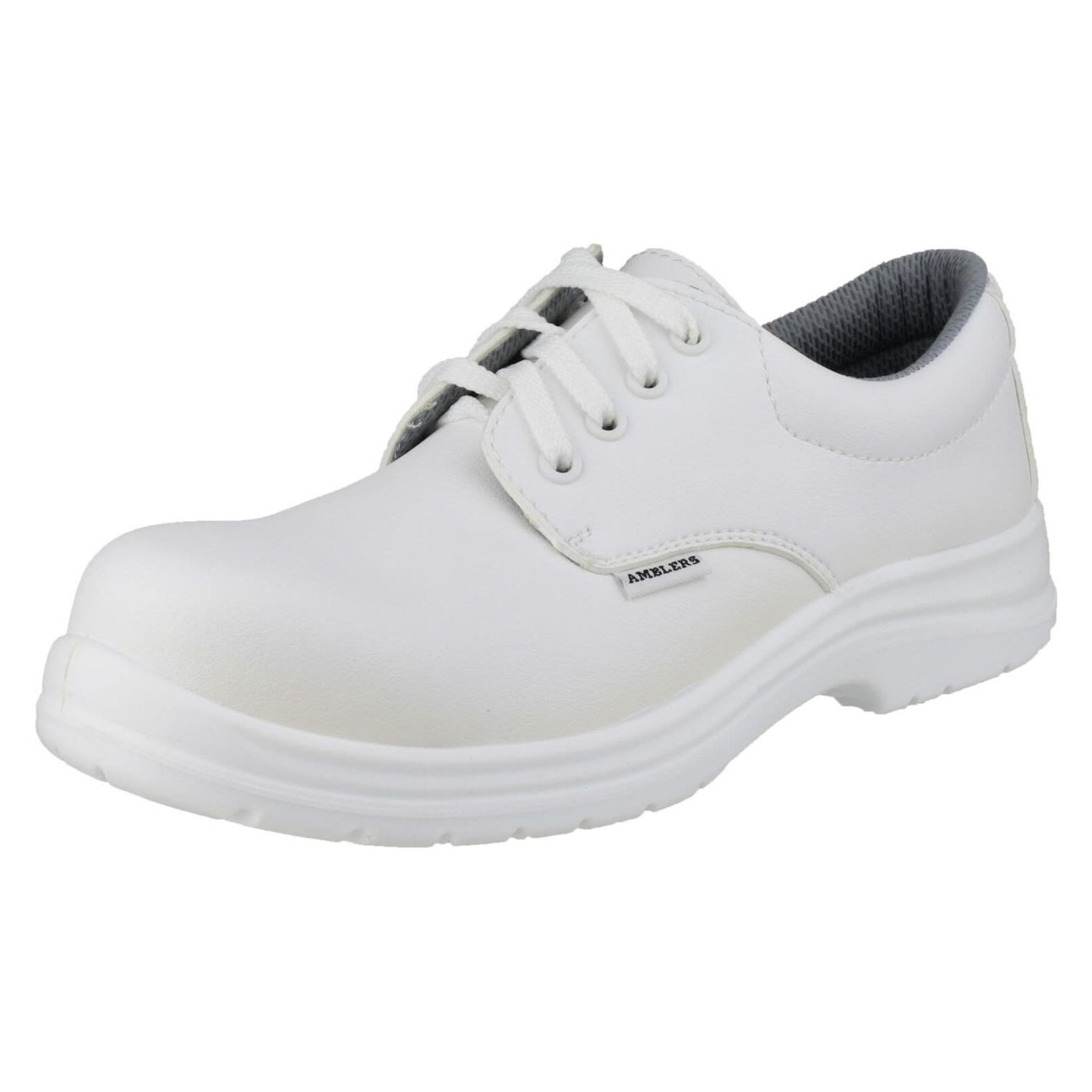 Amblers FS511 Metal-Free Safety Shoes-White-5