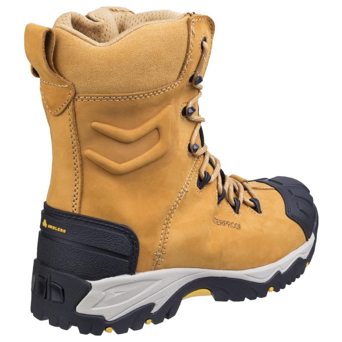 Amblers FS998 Waterproof Safety Boots-Honey-2