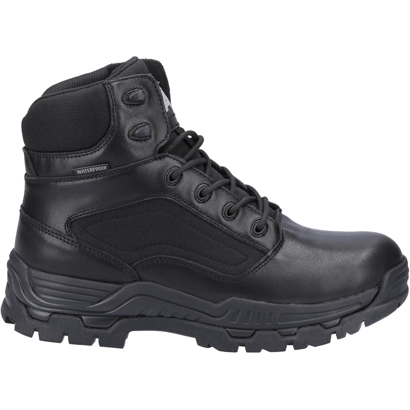 Amblers Mission Waterproof Occupational Boots Black 4#colour_black