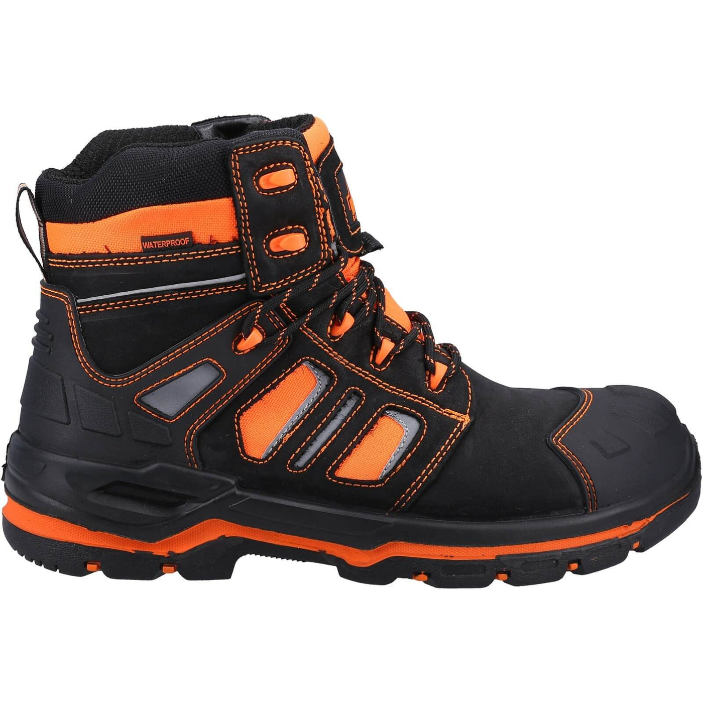 Amblers S3 Radiant Safety Boots Orange 4#colour_orange