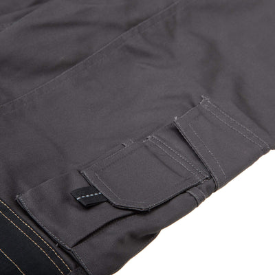 Apache APKHT Black Holster Pocket Knee Pad Trousers Grey Black Detail 3 #colour_grey-black