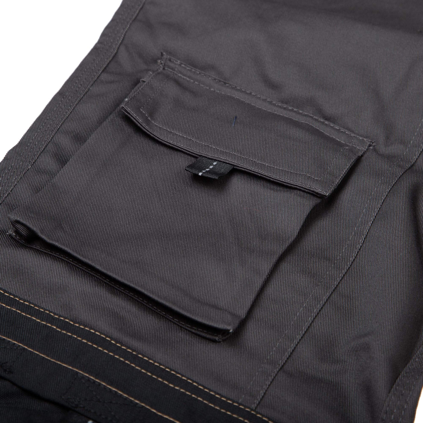 Apache APKHT Black Holster Pocket Knee Pad Trousers Grey Black Detail 5 #colour_grey-black