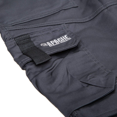 Apache ATS 3D Holster Pocket Stretch Trousers Grey Detail 4 #colour_grey