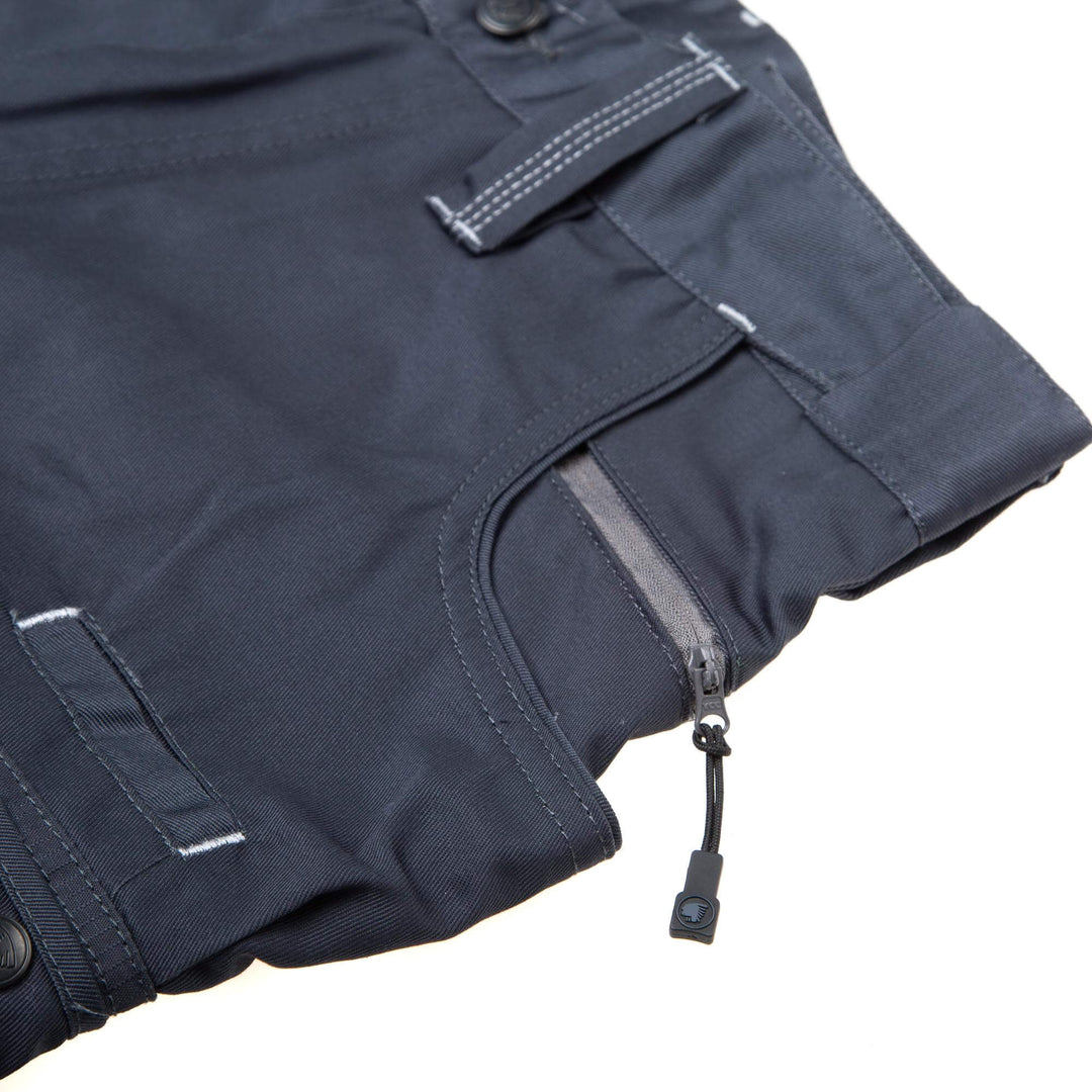 Apache ATS Lightweight Cargo Shorts Grey Detail 3 #colour_grey