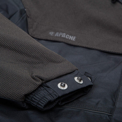 Apache ATS Waterproof Padded Jacket Black Detail 3 #colour_black
