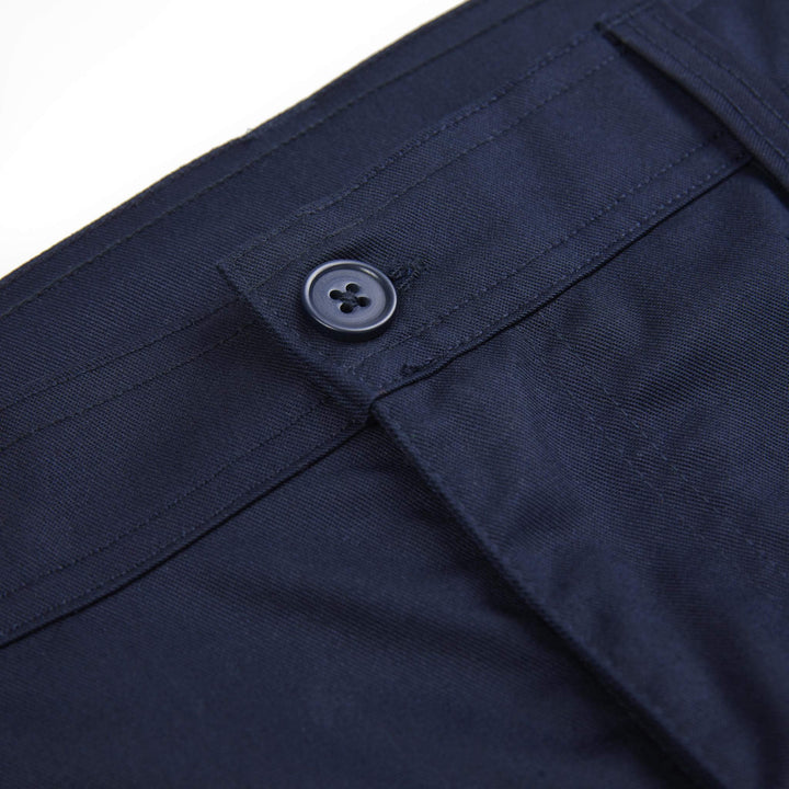 Apache Banff Navy Cargo Shorts Navy Detail 2 #colour_navy