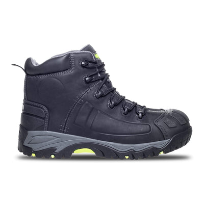 Apache Mercury Black Metal Free Waterproof Safety Boots Black Top and Bottom 1 #colour_black